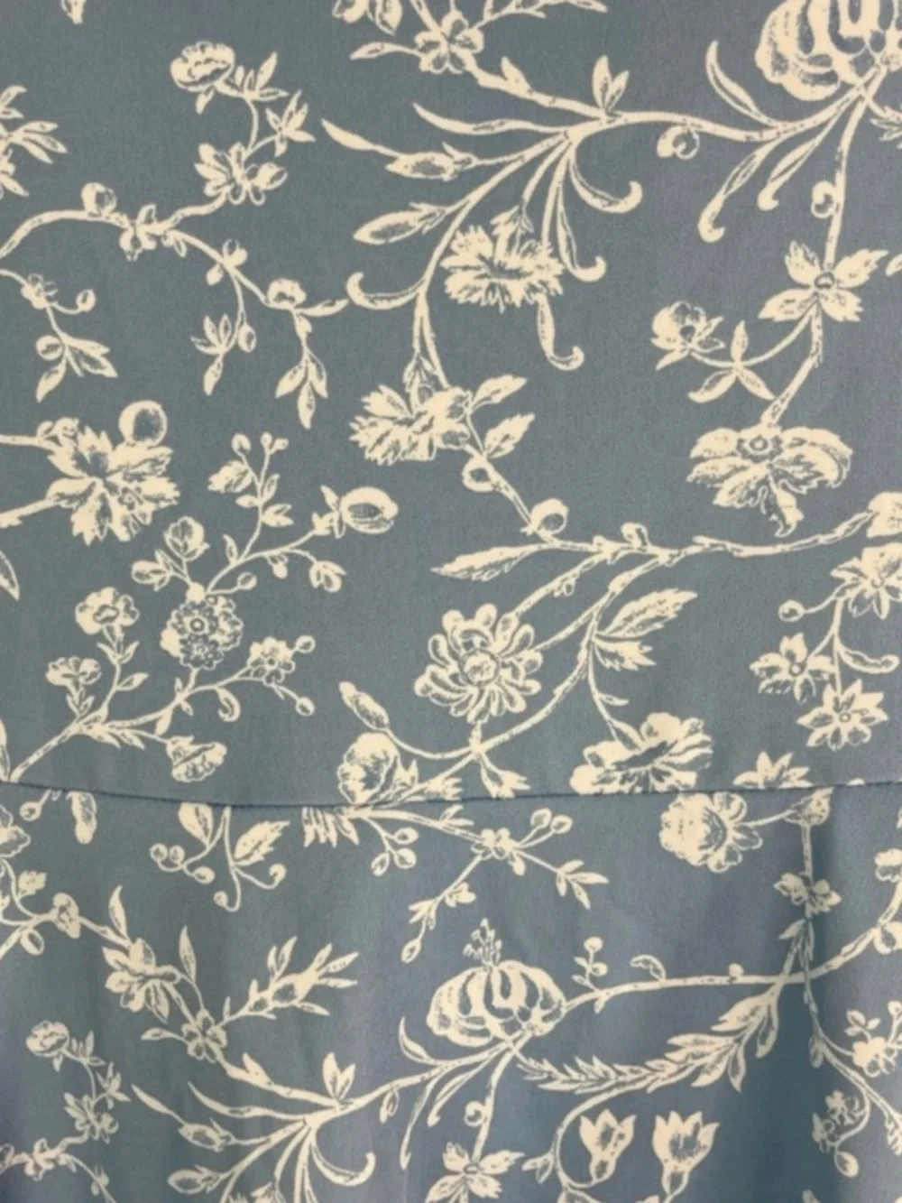 LAURA ASHLEY Floral Athleisure Dress in Light Blue Size XS -- Pickleball / Golf - Picture 5 of 7